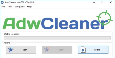 AdwCleaner Screenshot