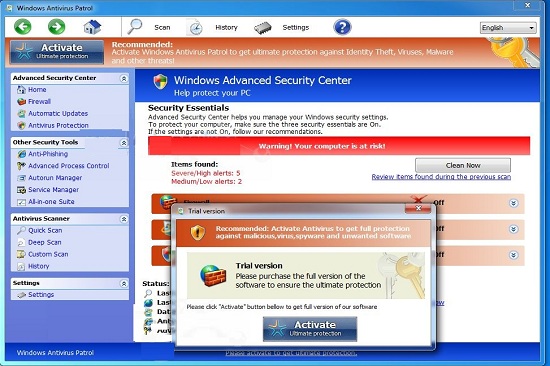 XP Antivirus 2012