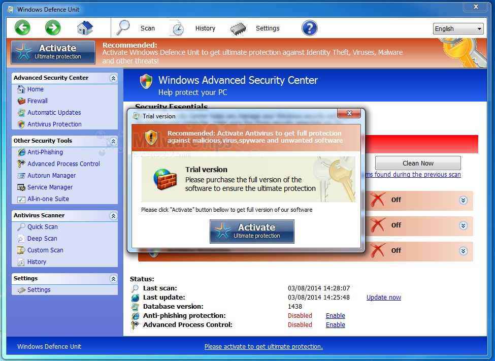 XP Antivirus 2012