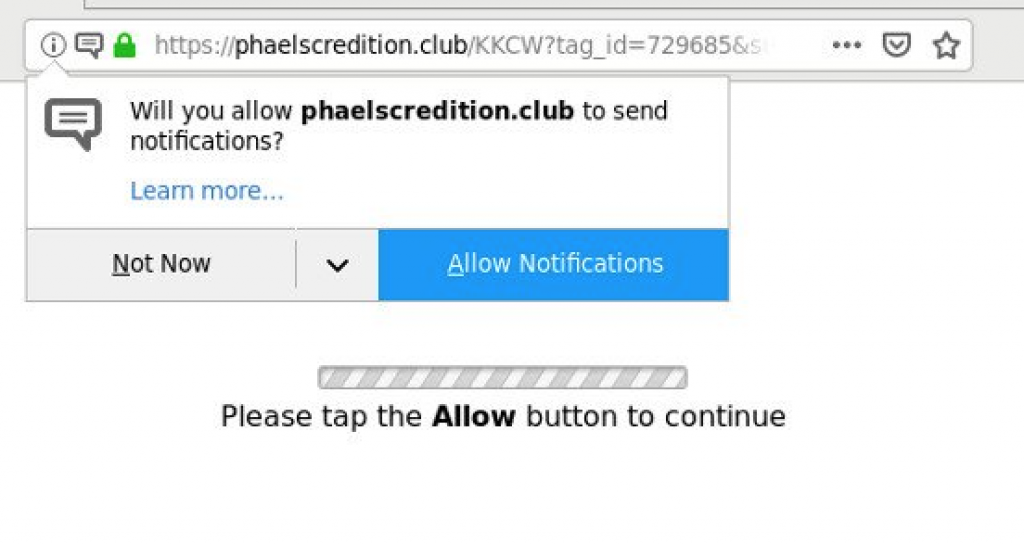 remove phaelscredition.club pop-ups