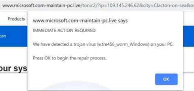 remove Microsoft.com-maintain-pc.live