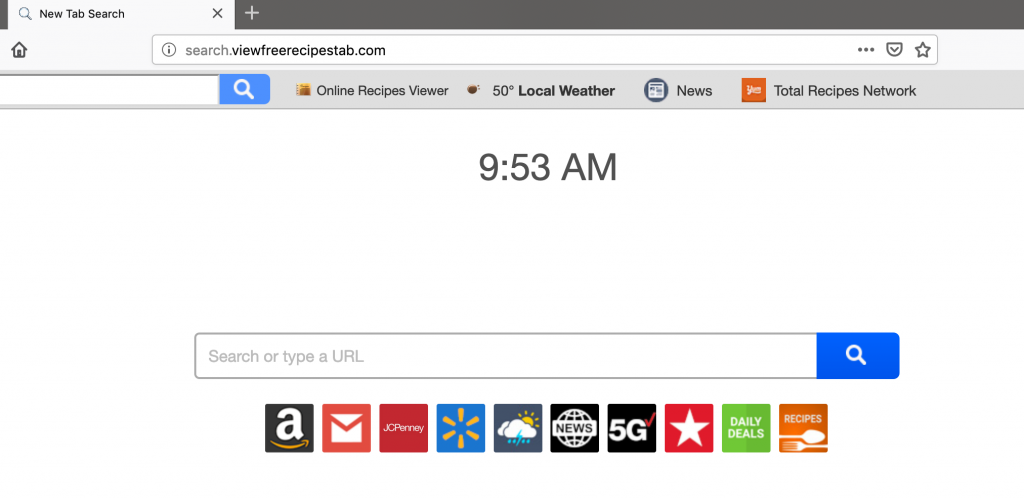 remove Search.viewfreerecipestab.com